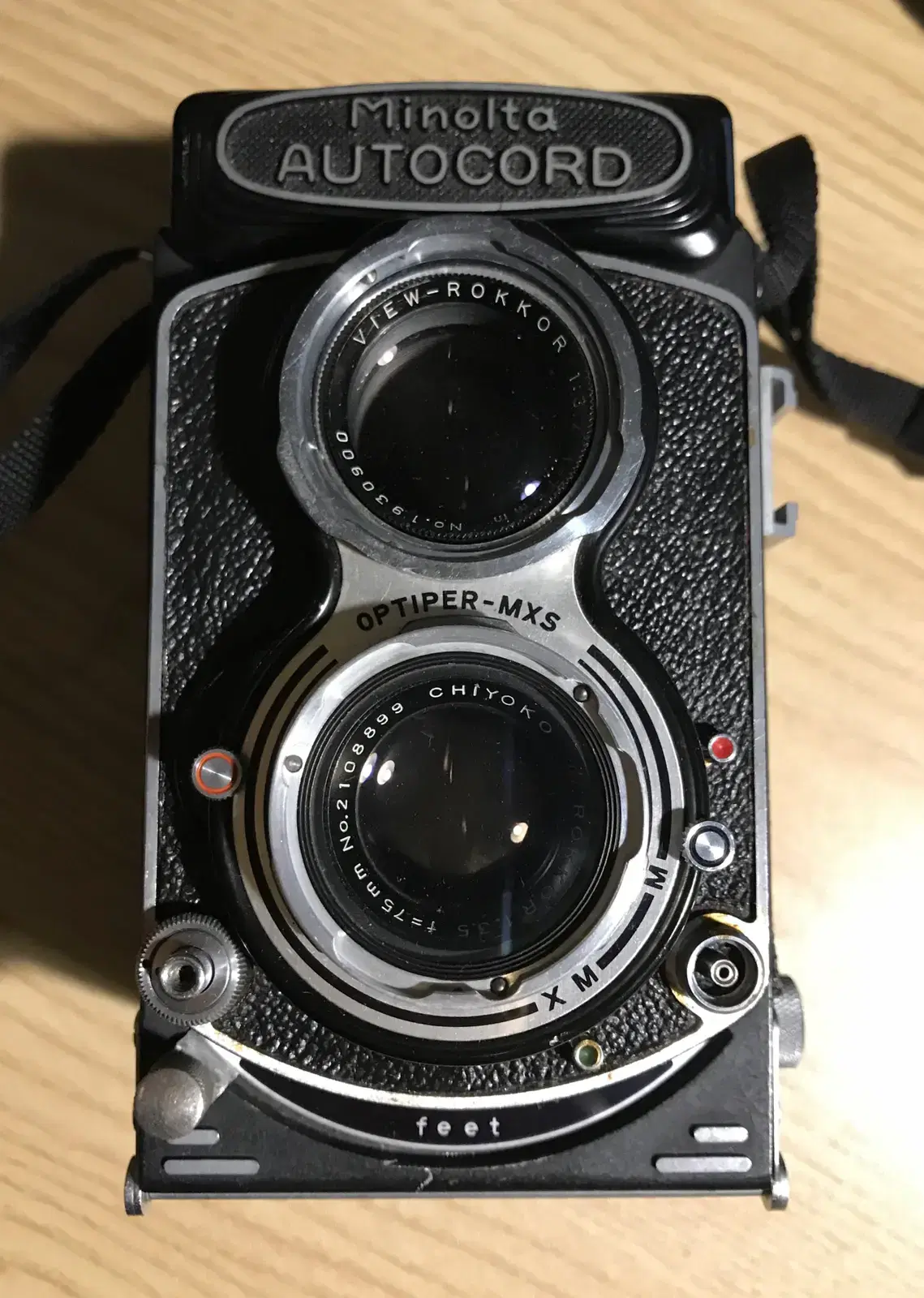 Minolta Autocord "A" second edition